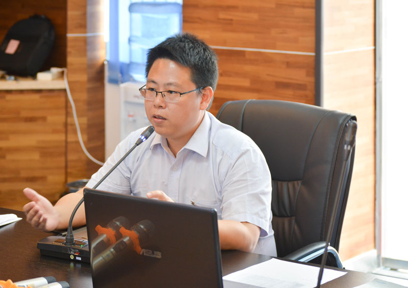 圖2 CEO陳寧寧博士寄語新員工