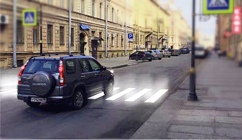 圖5 會(huì)變色的斑馬線