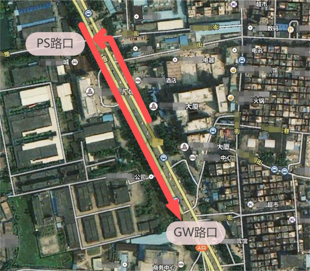 圖4 路口北進口排隊過長分析