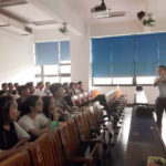 鄒主管介紹公司情況及互動(dòng)現(xiàn)場