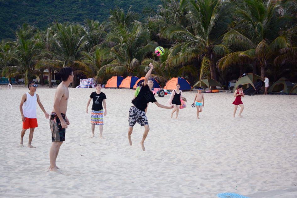 圖1 小游戲之沙灘排球