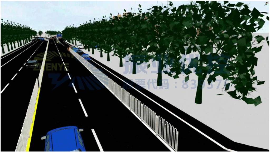 圖5 增設(shè)護(hù)欄(人民路)