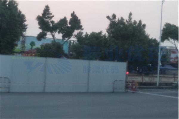 圖4 路口北進口施工情況