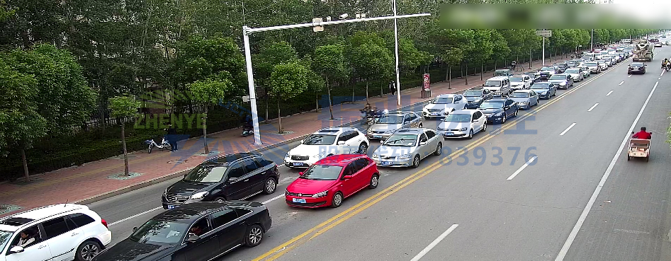 圖5 晚高峰東進(jìn)口交通情況