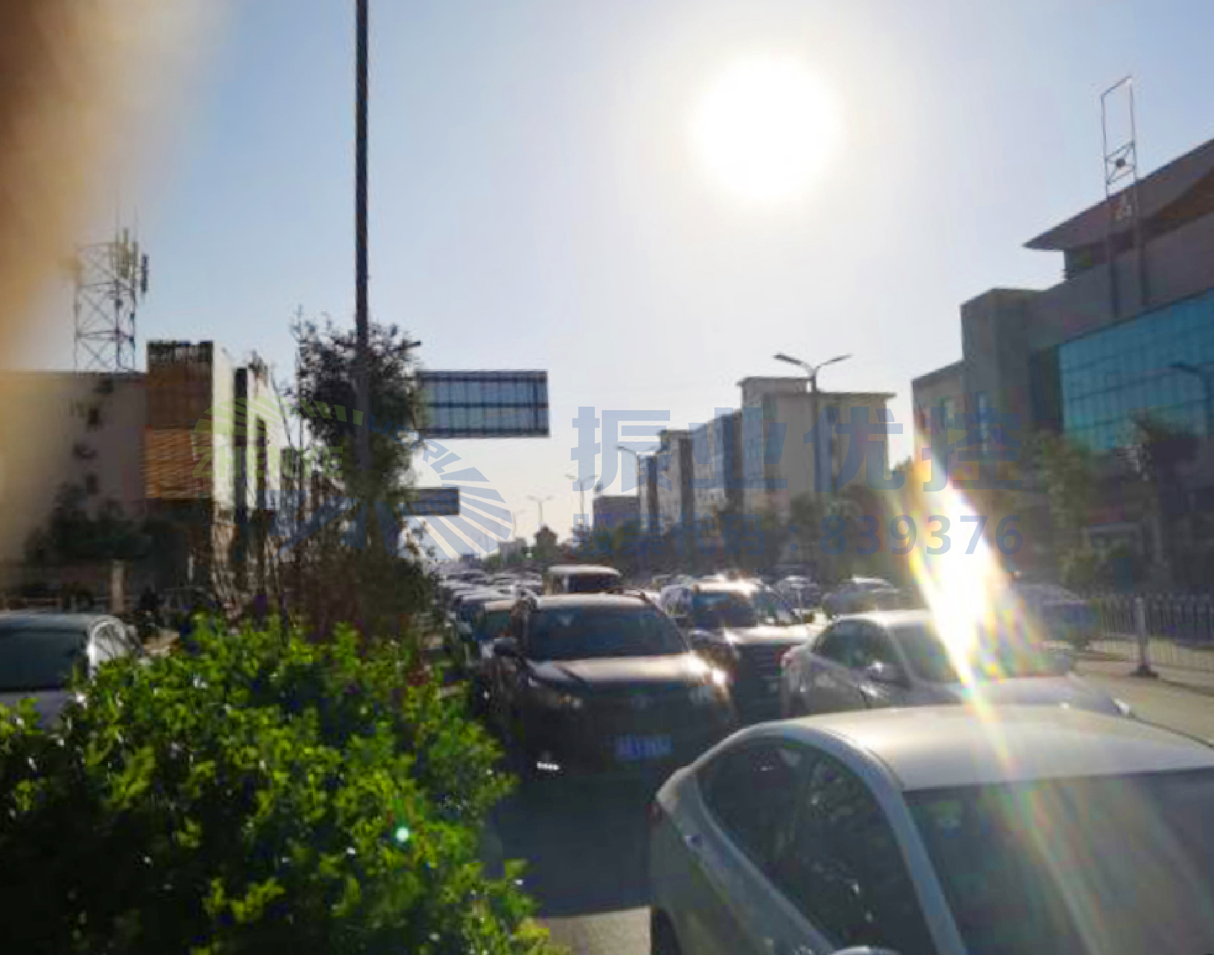 圖4 車輛排隊現(xiàn)象