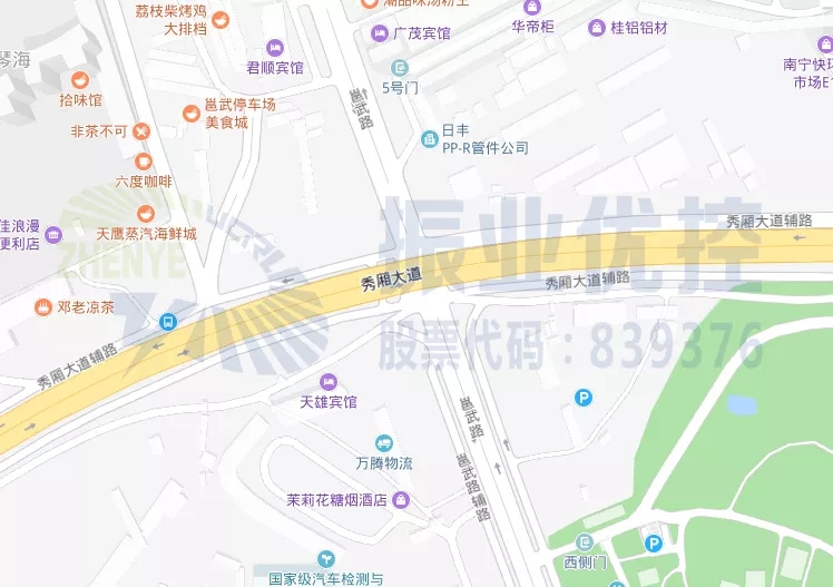 圖1 路口方位示意圖