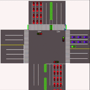 圖3?東邊行人過(guò)街示意動(dòng)圖