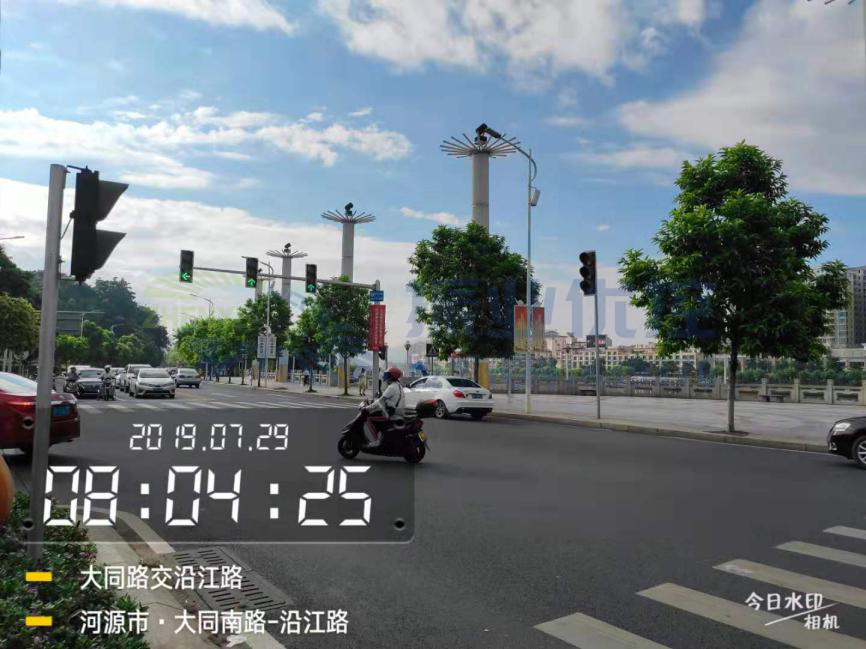 圖9 路口沖突減少，無車輛滯留路口