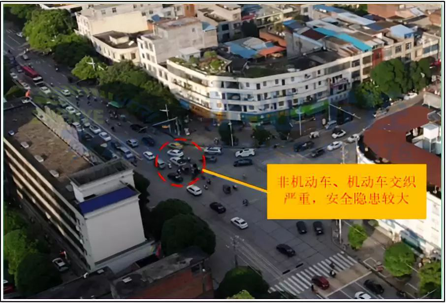 圖4 東出口車(chē)流交織