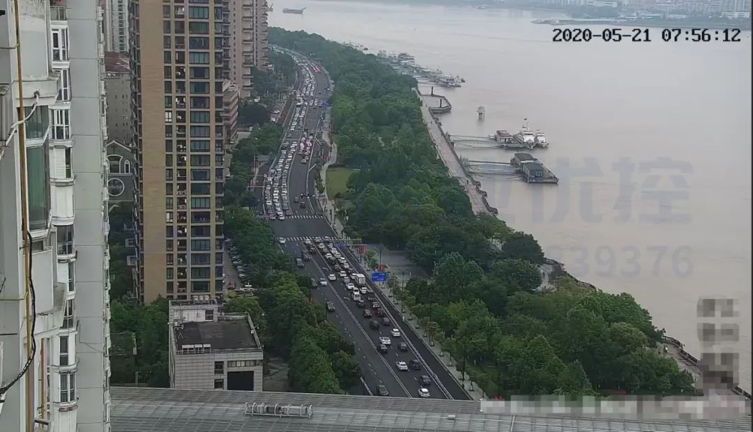 圖5 路段車輛排隊(duì)情況（優(yōu)化后）