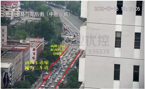 圖2 盛華大街-五醫(yī)院路段