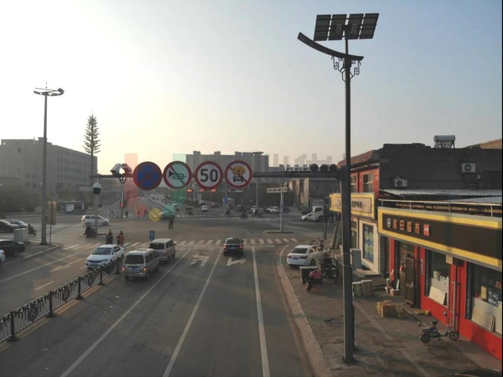 圖8 路口新增監(jiān)控設(shè)施