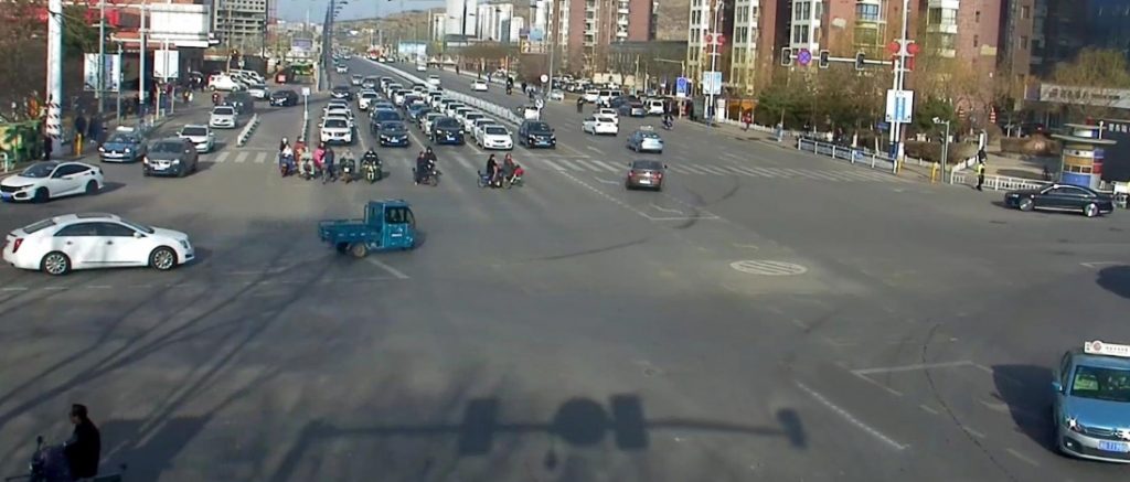 圖3 鉆石路盛華大街路口