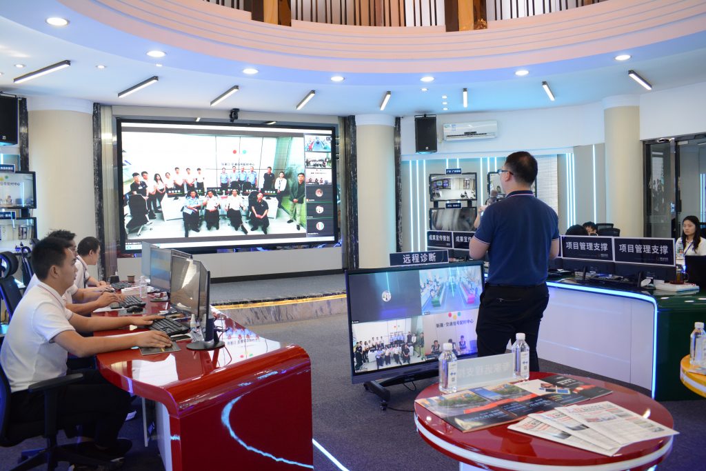 圖3 現(xiàn)場連線振業(yè)優(yōu)控交通治堵運行管理中心