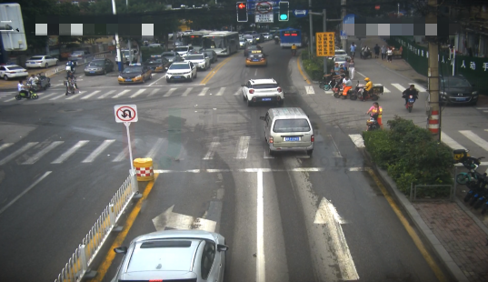 圖7 路口直左分離前后對(duì)比