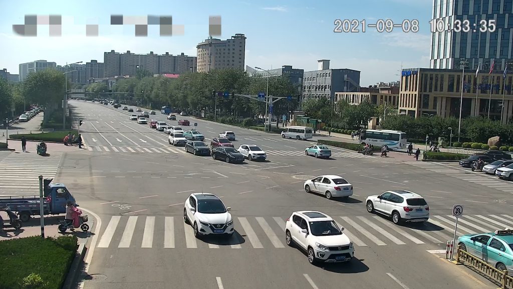 圖11 朝陽大街-中興北路、勝利路-盛華大街路口設(shè)置左轉(zhuǎn)待轉(zhuǎn)區(qū)后