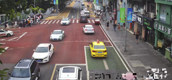 圖9 路口東出口運(yùn)行情況（優(yōu)化后）