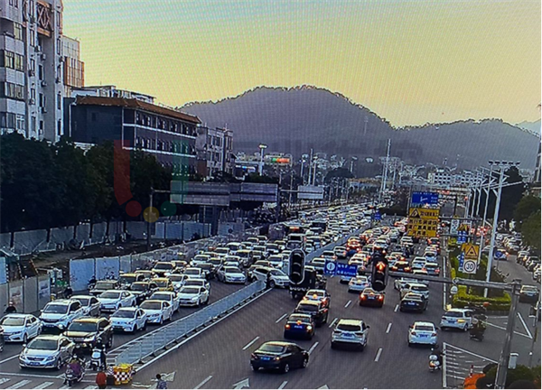 圖12 施工路段(優(yōu)化前)