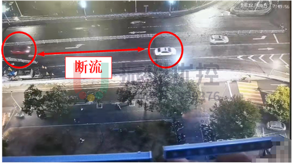 圖3-2 金砂-汕樟路口北進(jìn)口斷流