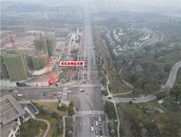 圖11 北進(jìn)口排隊(duì)長(zhǎng)度(優(yōu)化后)