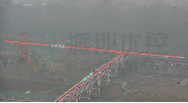 圖6匯入擁堵示意圖