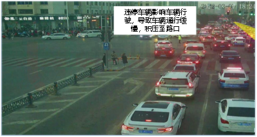 圖2 迎賓街-御河西路（迎賓崗）車輛通行緩慢